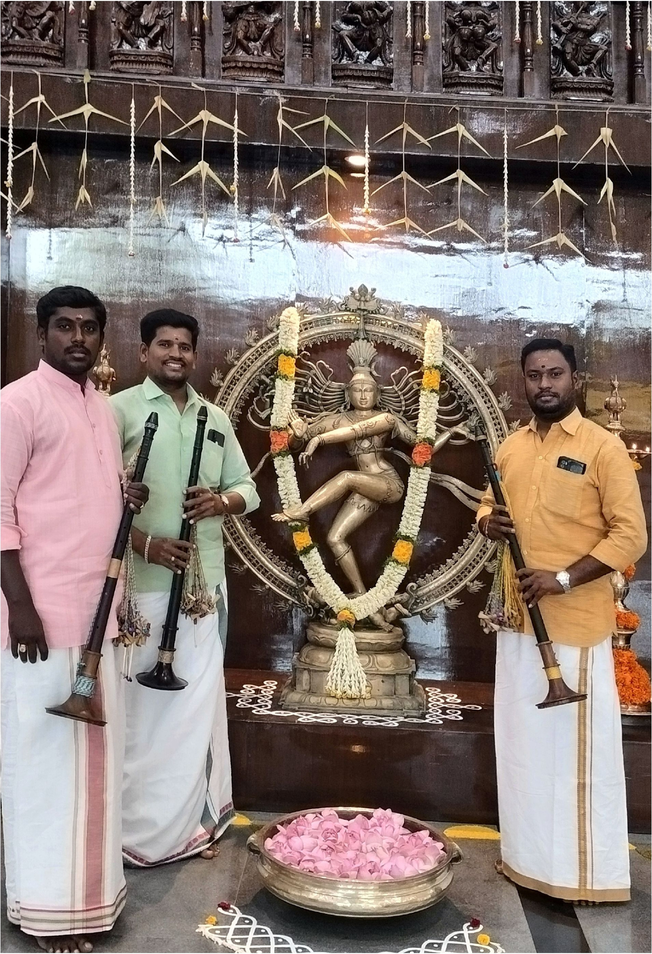 Artists at Nataraja temple